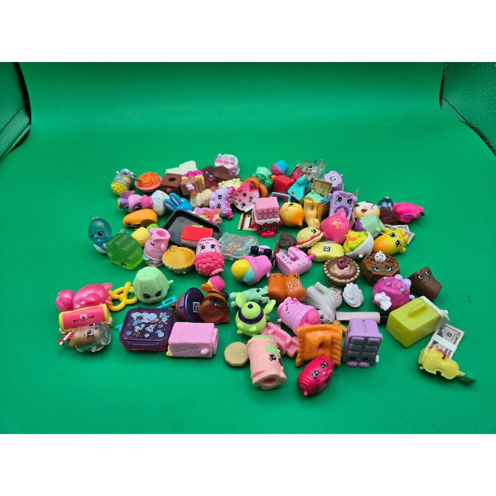 Lot of Over 70 mixed Shopkins Various Figures and Seasons
